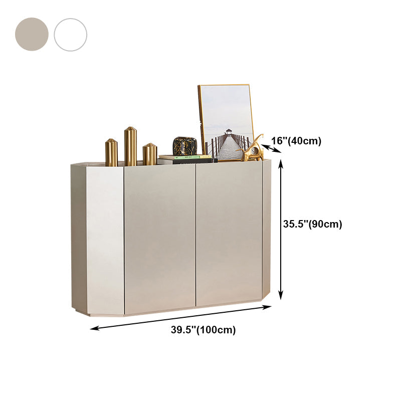 Glam Cabinets Dining Buffet Living Room Birch Solid Wood Buffet Sideboard Clearhalo 'buffet_sideboard' 'Buffets & Sideboards' 'furn' 'furn_buffet_sideboard' 'Furniture' 'furniture_buffet_sideboard' 'Kitchen & Dining Furniture' 4949154