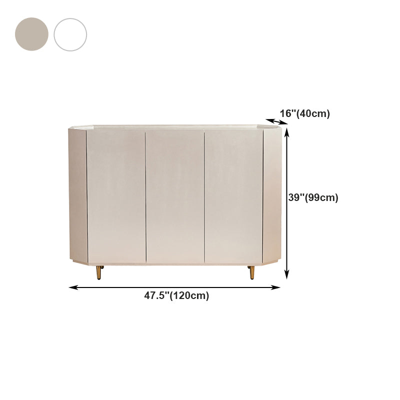 Glam Cabinets Dining Buffet Living Room Birch Solid Wood Buffet Sideboard Clearhalo 'buffet_sideboard' 'Buffets & Sideboards' 'furn' 'furn_buffet_sideboard' 'Furniture' 'furniture_buffet_sideboard' 'Kitchen & Dining Furniture' 4949158