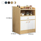 Wood Kitchen Sideboard Cabinet Modern Credenza with Drawer and Storage Clearhalo 'buffet_sideboard' 'Buffets & Sideboards' 'furn' 'furn_buffet_sideboard' 'Furniture' 'furniture_buffet_sideboard' 'Kitchen & Dining Furniture' 4949178