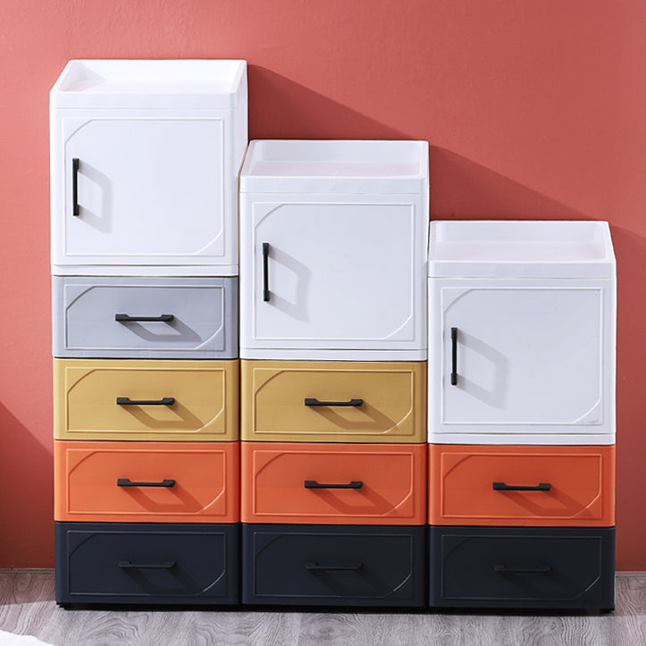 Modern Kitchen Sideboard with Acrylic Drawers Cabinets and Storage Clearhalo 'buffet_sideboard' 'Buffets & Sideboards' 'furn' 'furn_buffet_sideboard' 'Furniture' 'furniture_buffet_sideboard' 'Kitchen & Dining Furniture' 4949202