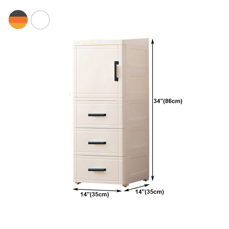 Modern Kitchen Sideboard with Acrylic Drawers Cabinets and Storage Clearhalo 'buffet_sideboard' 'Buffets & Sideboards' 'furn' 'furn_buffet_sideboard' 'Furniture' 'furniture_buffet_sideboard' 'Kitchen & Dining Furniture' 4949208