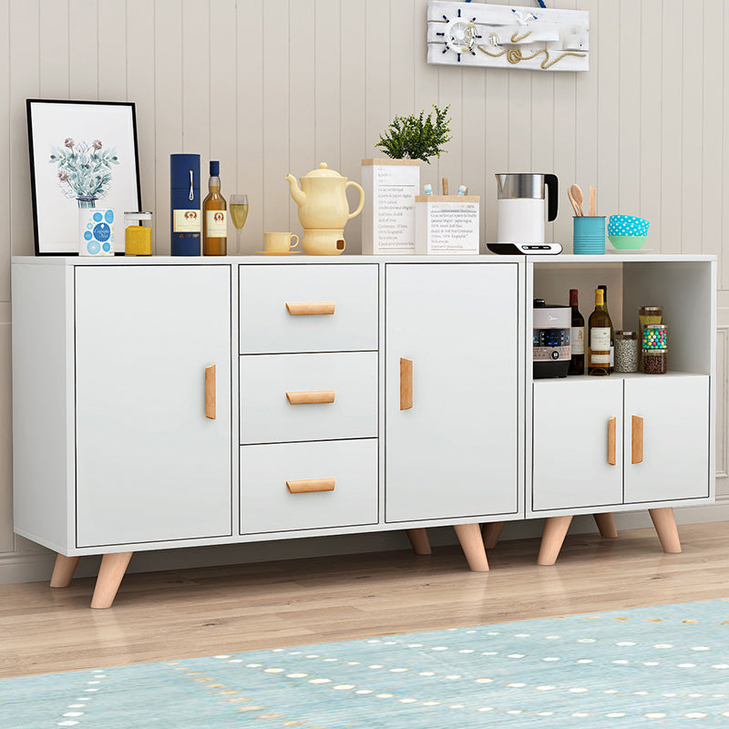 Modern Style Sideboard with Wooden Drawers and Storage Side Board for Dining Room Clearhalo 'buffet_sideboard' 'Buffets & Sideboards' 'furn' 'furn_buffet_sideboard' 'Furniture' 'furniture_buffet_sideboard' 'Kitchen & Dining Furniture' 4949236