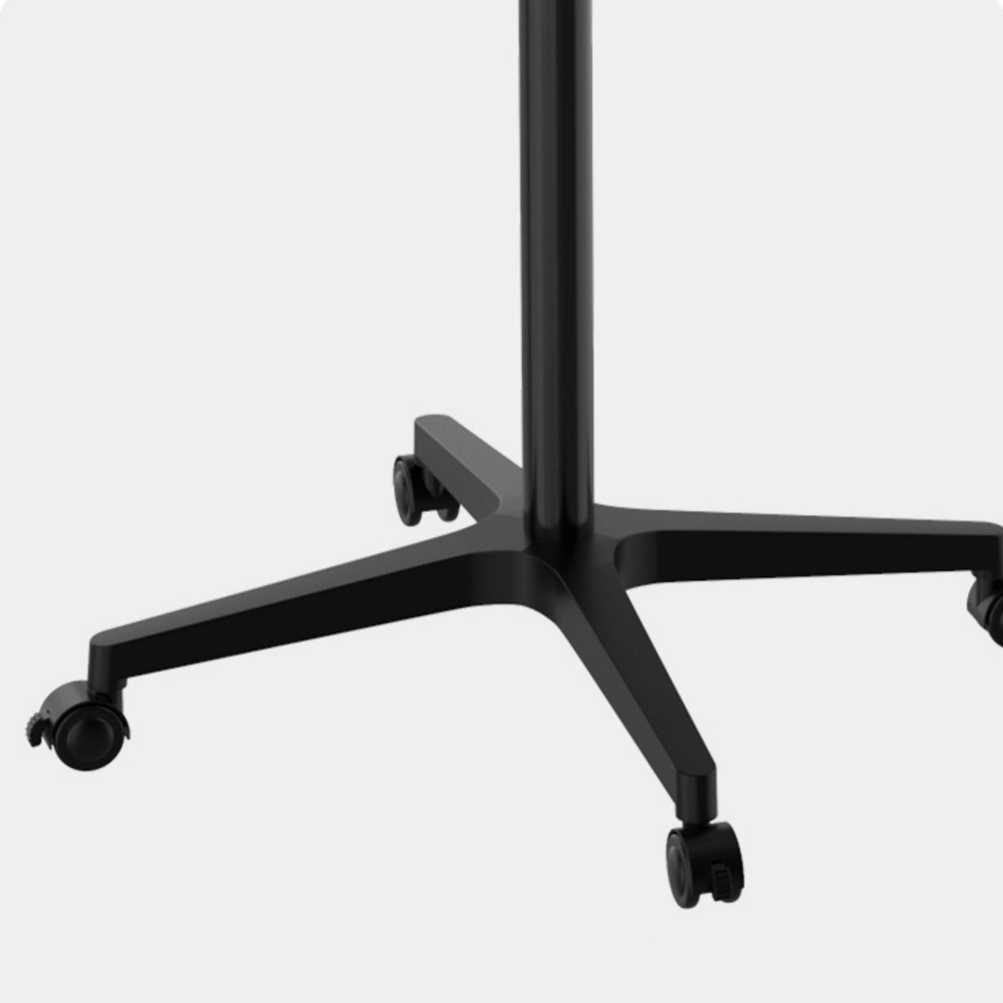 Rectangular Standing Desk Manufactured Wood Adjustable Desk with Caster Wheels Clearhalo 'Furniture' 'furniture_office_desk' 'Office Desks' 'Office Furniture' 'office_desk' 4950336