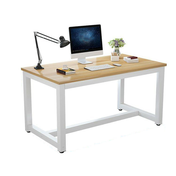 Office Rectangular Desk Home Bedroom Writing Artificial Wood Desk Clearhalo 'Furniture' 'furniture_office_desk' 'Office Desks' 'Office Furniture' 'office_desk' 4950367