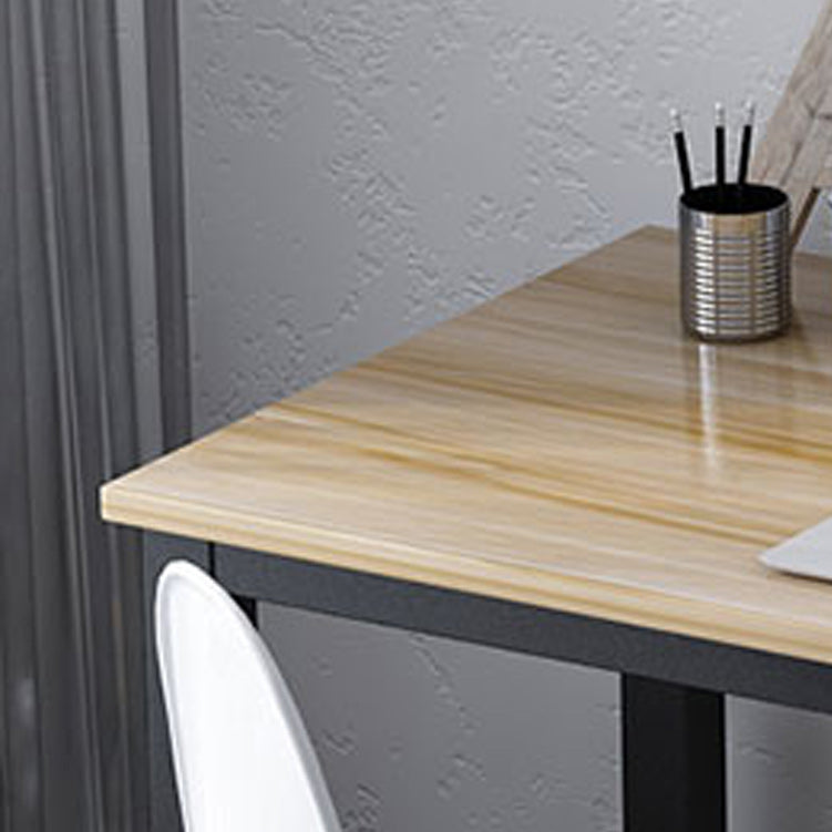 Industrial Style Office Desk Home Writing Artificial Wood Rectangular Desk Clearhalo 'Furniture' 'furniture_office_desk' 'Office Desks' 'Office Furniture' 'office_desk' 4950414