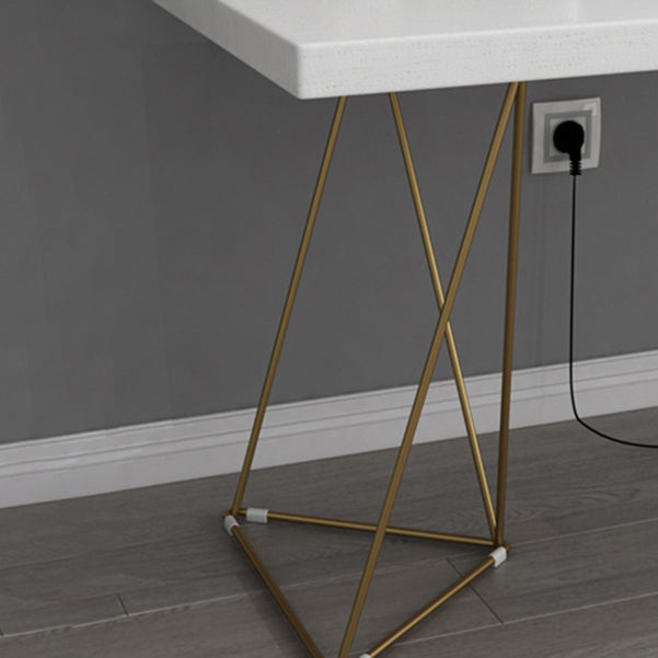 Contemporary Rectangular Writing Desk Pine Solid Wood Office Desk Clearhalo 'Furniture' 'furniture_office_desk' 'Office Desks' 'Office Furniture' 'office_desk' 4950474