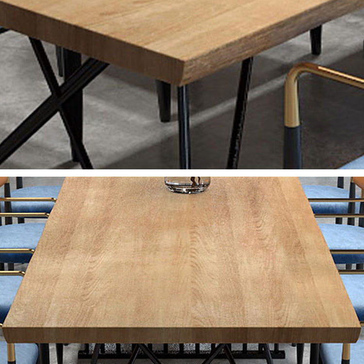 Glam Style Writing Desk Rectangular Hairpin Base Office Desk Clearhalo 'Furniture' 'furniture_office_desk' 'Office Desks' 'Office Furniture' 'office_desk' 4950564