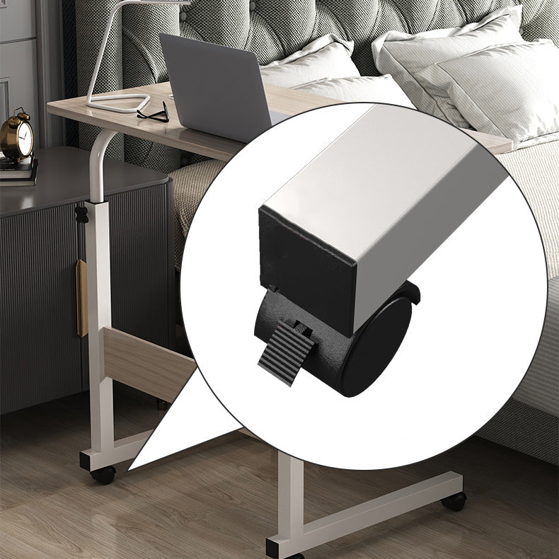 Hight Adjustable Wooden Desk Rectangular Modern & Contemporary Writing Desk Clearhalo 'Furniture' 'furniture_office_desk' 'Office Desks' 'Office Furniture' 'office_desk' 4950769