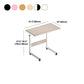 Hight Adjustable Wooden Desk Rectangular Modern & Contemporary Writing Desk Clearhalo 'Furniture' 'furniture_office_desk' 'Office Desks' 'Office Furniture' 'office_desk' 4950775