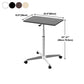 Modern Rectangular Office Desk Height Adjustable Office Desk with Caster Wheels Clearhalo 'Furniture' 'furniture_office_desk' 'Office Desks' 'Office Furniture' 'office_desk' 4950803