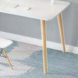 Contemporary Style Writing Desk Dormitory Study Room Office Desk Clearhalo 'Furniture' 'furniture_office_desk' 'Office Desks' 'Office Furniture' 'office_desk' 4950887