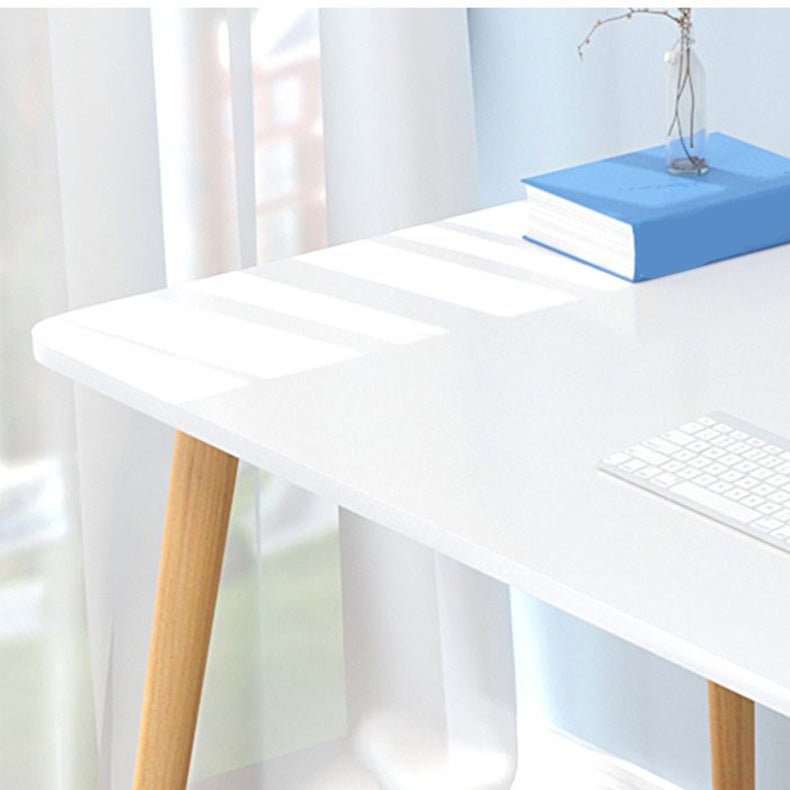 Contemporary Style Writing Desk Dormitory Study Room Office Desk Clearhalo 'Furniture' 'furniture_office_desk' 'Office Desks' 'Office Furniture' 'office_desk' 4950889