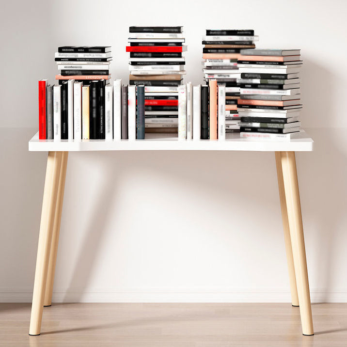 Free Form Contemporary Writing Desk Manufactured Wood Parsons Base Desk Clearhalo 'Furniture' 'furniture_office_desk' 'Office Desks' 'Office Furniture' 'office_desk' 4950913