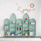 Modern Style Standard Bookshelf Closed Back Metal Bookcase for Home Clearhalo 'Bookcases' 'furn' 'furn_bookcases' 'Furniture' 'furniture_bookcases' 'Office Furniture' 4950995