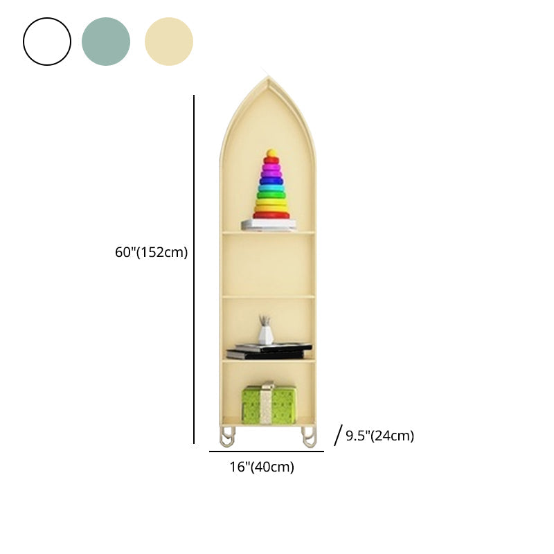 Modern Style Standard Bookshelf Closed Back Metal Bookcase for Home Clearhalo 'Bookcases' 'furn' 'furn_bookcases' 'Furniture' 'furniture_bookcases' 'Office Furniture' 4950999