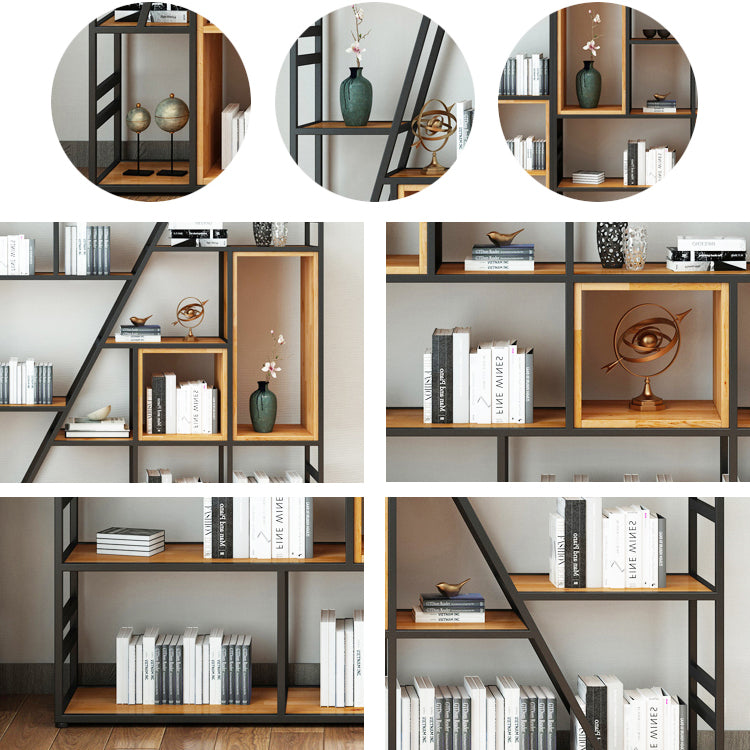 47.24"H Bookshelf Modern Style Bookcase for Study Room and Office Clearhalo 'Bookcases' 'furn' 'furn_bookcases' 'Furniture' 'furniture_bookcases' 'Office Furniture' 4951014