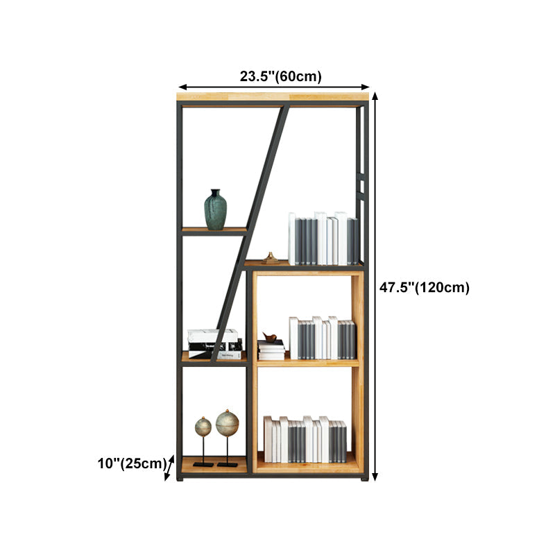 47.24"H Bookshelf Modern Style Bookcase for Study Room and Office Clearhalo 'Bookcases' 'furn' 'furn_bookcases' 'Furniture' 'furniture_bookcases' 'Office Furniture' 4951024