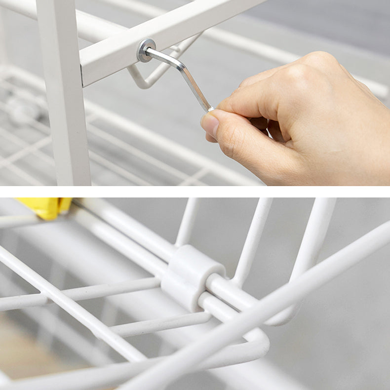 Modern Style Bookshelf Etagere Open Back Metal Bookcase for Home Clearhalo 'Bookcases' 'furn' 'furn_bookcases' 'Furniture' 'furniture_bookcases' 'Office Furniture' 4951057