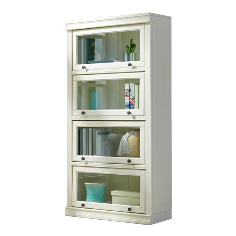 Wooden Standard Bookcase Modern Style Closed Back Vertical Bookshelf Clearhalo 'Bookcases' 'furn' 'furn_bookcases' 'Furniture' 'furniture_bookcases' 'Office Furniture' 4951075