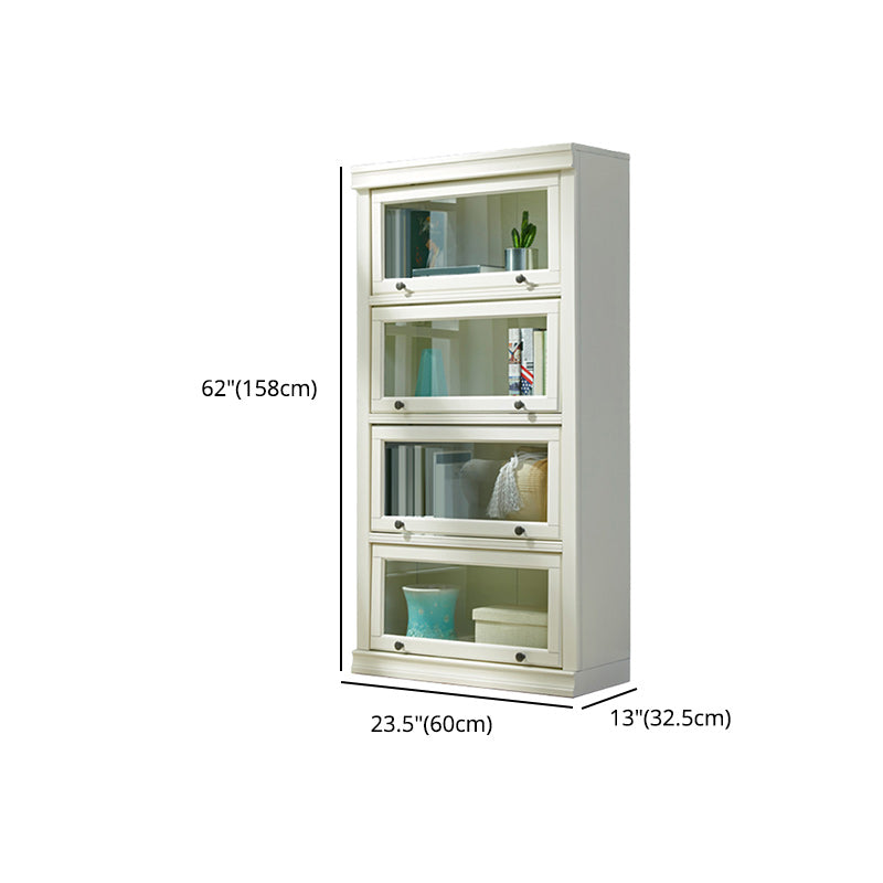 Wooden Standard Bookcase Modern Style Closed Back Vertical Bookshelf Clearhalo 'Bookcases' 'furn' 'furn_bookcases' 'Furniture' 'furniture_bookcases' 'Office Furniture' 4951090