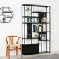 Contemporary Iron Etagere Bookshelf Vertical Office and Living Room Bookcase Clearhalo 'Bookcases' 'furn' 'furn_bookcases' 'Furniture' 'furniture_bookcases' 'Office Furniture' 4951094