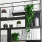 Contemporary Iron Etagere Bookshelf Vertical Office and Living Room Bookcase Clearhalo 'Bookcases' 'furn' 'furn_bookcases' 'Furniture' 'furniture_bookcases' 'Office Furniture' 4951100