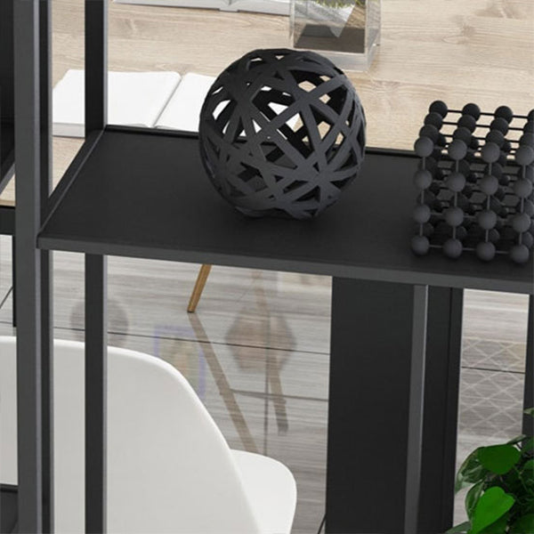 Contemporary Iron Etagere Bookshelf Vertical Office and Living Room Bookcase Clearhalo 'Bookcases' 'furn' 'furn_bookcases' 'Furniture' 'furniture_bookcases' 'Office Furniture' 4951101