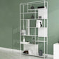 Contemporary Iron Etagere Bookshelf Vertical Office and Living Room Bookcase Clearhalo 'Bookcases' 'furn' 'furn_bookcases' 'Furniture' 'furniture_bookcases' 'Office Furniture' 4951102