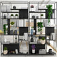 Contemporary Iron Etagere Bookshelf Vertical Office and Living Room Bookcase Clearhalo 'Bookcases' 'furn' 'furn_bookcases' 'Furniture' 'furniture_bookcases' 'Office Furniture' 4951106