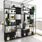 Contemporary Iron Etagere Bookshelf Vertical Office and Living Room Bookcase Clearhalo 'Bookcases' 'furn' 'furn_bookcases' 'Furniture' 'furniture_bookcases' 'Office Furniture' 4951107