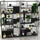 Contemporary Iron Etagere Bookshelf Vertical Office and Living Room Bookcase Clearhalo 'Bookcases' 'furn' 'furn_bookcases' 'Furniture' 'furniture_bookcases' 'Office Furniture' 4951108