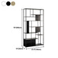 Contemporary Iron Etagere Bookshelf Vertical Office and Living Room Bookcase Clearhalo 'Bookcases' 'furn' 'furn_bookcases' 'Furniture' 'furniture_bookcases' 'Office Furniture' 4951111