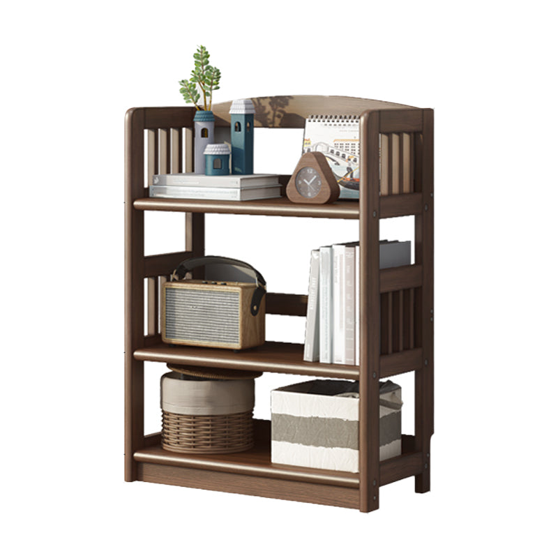 Simple Shelf Standard Wooden Bookcase Modern Bookshelf for Office 23.6"L x 11"W x 31.5"H Coffee Clearhalo 'Bookcases' 'furn' 'furn_bookcases' 'Furniture' 'furniture_bookcases' 'Office Furniture' 4951253