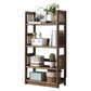 Simple Shelf Standard Wooden Bookcase Modern Bookshelf for Office 23.6"L x 11"W x 45.3"H Coffee Clearhalo 'Bookcases' 'furn' 'furn_bookcases' 'Furniture' 'furniture_bookcases' 'Office Furniture' 4951258