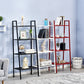 Ladder Bookshelf Metal Contemporary Open Bookcase for Home Office Clearhalo 'Bookcases' 'furn' 'furn_bookcases' 'Furniture' 'furniture_bookcases' 'Office Furniture' 4951288