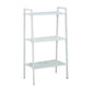 Ladder Bookshelf Metal Contemporary Open Bookcase for Home Office 24"L x 14"W x 43"H White Clearhalo 'Bookcases' 'furn' 'furn_bookcases' 'Furniture' 'furniture_bookcases' 'Office Furniture' 4951295