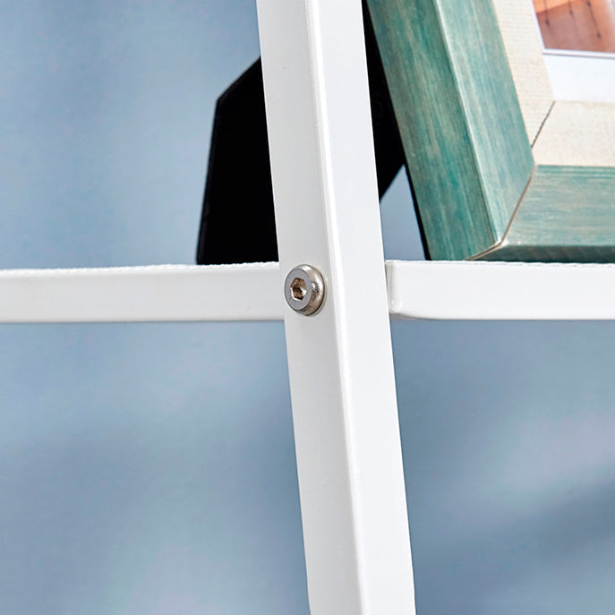 Ladder Bookshelf Metal Contemporary Open Bookcase for Home Office Clearhalo 'Bookcases' 'furn' 'furn_bookcases' 'Furniture' 'furniture_bookcases' 'Office Furniture' 4951299