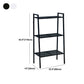 Ladder Bookshelf Metal Contemporary Open Bookcase for Home Office Clearhalo 'Bookcases' 'furn' 'furn_bookcases' 'Furniture' 'furniture_bookcases' 'Office Furniture' 4951308