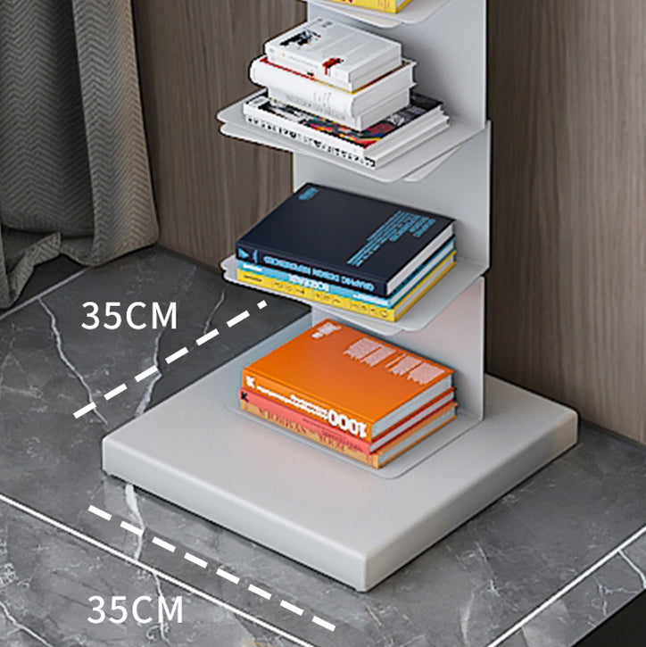 13.78"W Bookshelf Contemporary Style Invisible Bookcase for Home and Office Clearhalo 'Bookcases' 'furn' 'furn_bookcases' 'Furniture' 'furniture_bookcases' 'Office Furniture' 4951322