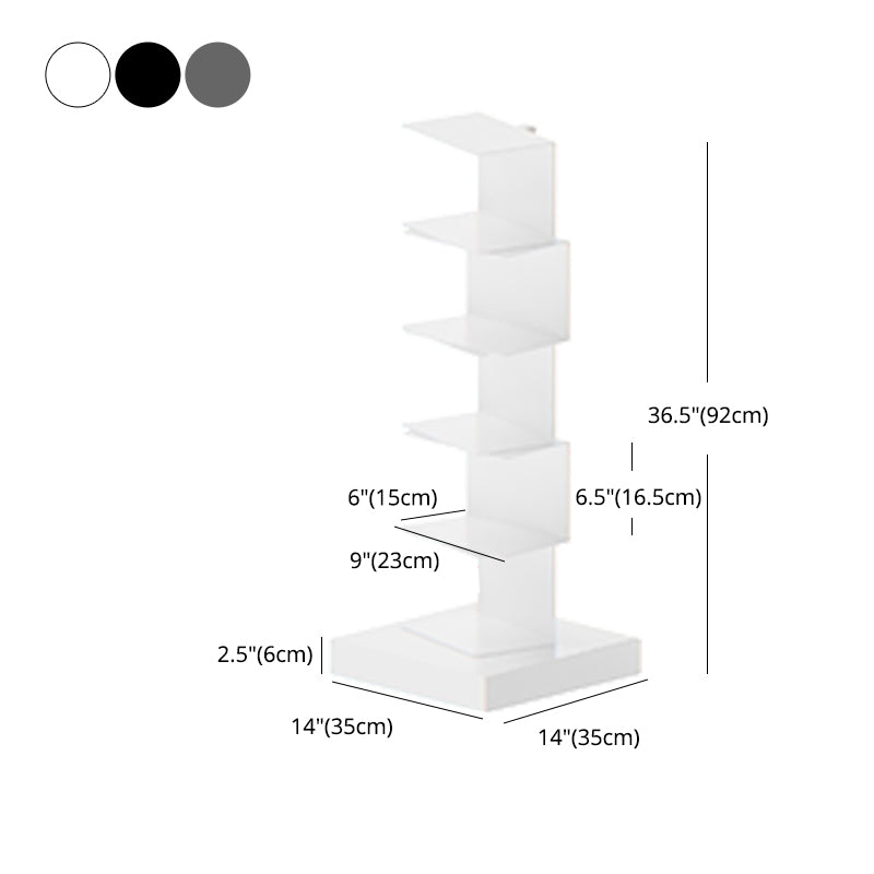13.78"W Bookshelf Contemporary Style Invisible Bookcase for Home and Office Clearhalo 'Bookcases' 'furn' 'furn_bookcases' 'Furniture' 'furniture_bookcases' 'Office Furniture' 4951338