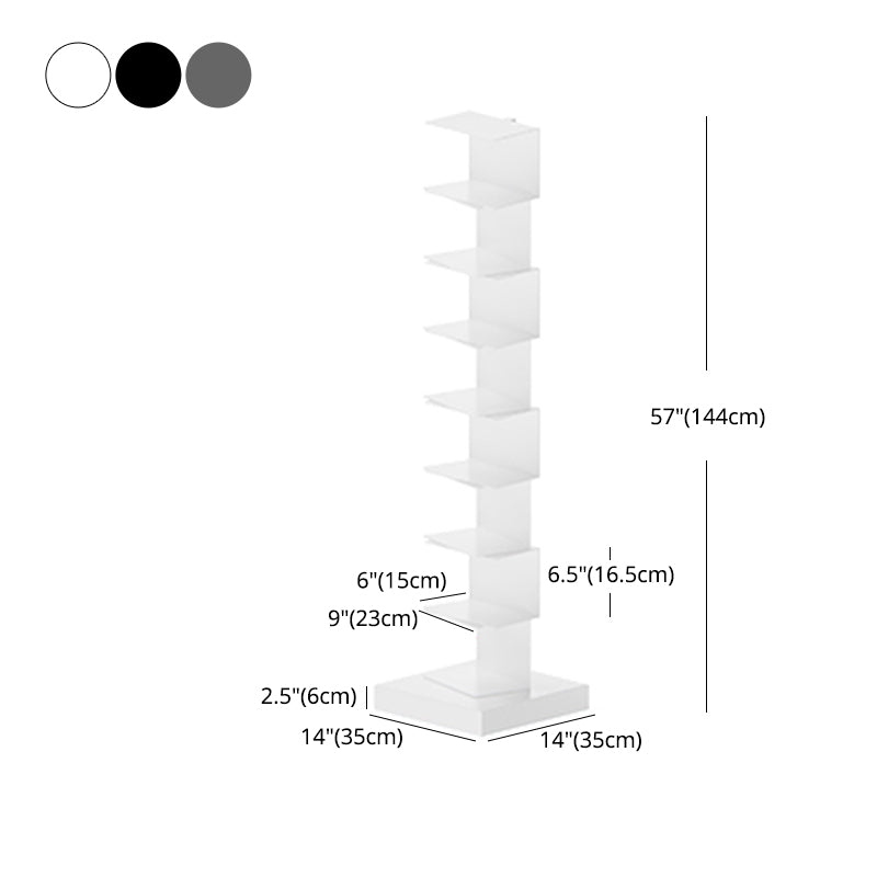 13.78"W Bookshelf Contemporary Style Invisible Bookcase for Home and Office Clearhalo 'Bookcases' 'furn' 'furn_bookcases' 'Furniture' 'furniture_bookcases' 'Office Furniture' 4951341