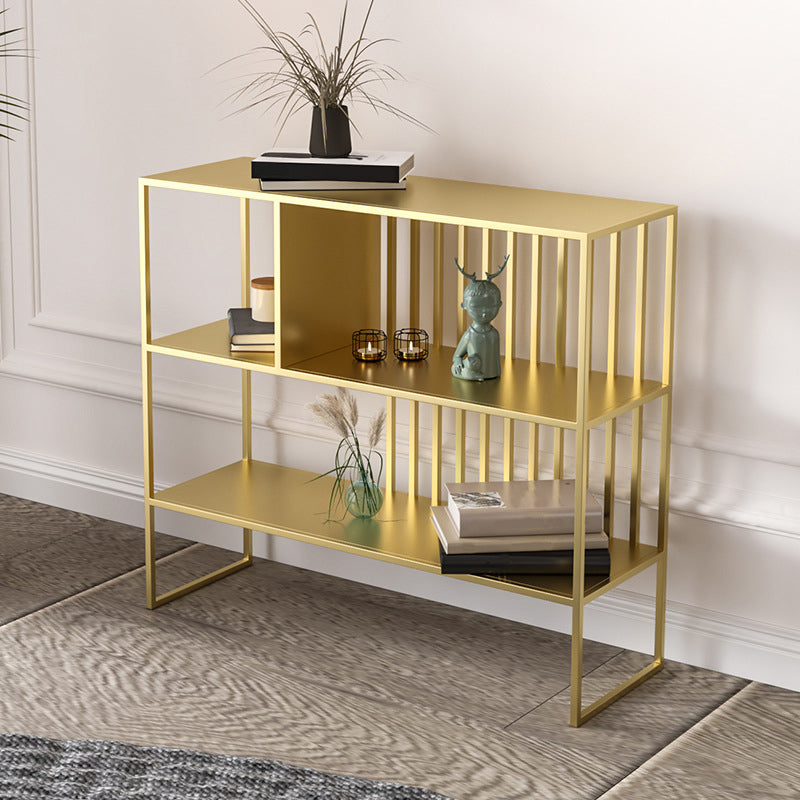 Modern Style Etagere Bookcase Open Back Metal Bookshelf for Home Clearhalo 'Bookcases' 'furn' 'furn_bookcases' 'Furniture' 'furniture_bookcases' 'Office Furniture' 4951364