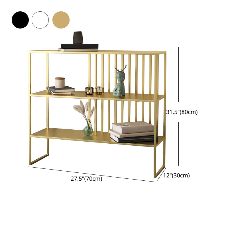Modern Style Etagere Bookcase Open Back Metal Bookshelf for Home Clearhalo 'Bookcases' 'furn' 'furn_bookcases' 'Furniture' 'furniture_bookcases' 'Office Furniture' 4951377