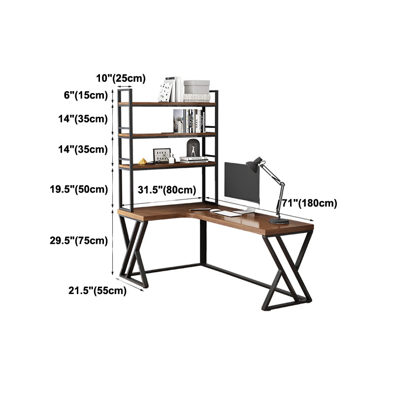 Solid Wood L-Shaped Work Table Fixed Home Office Modern Writing Desk Clearhalo 'furn' 'furn_office_desk' 'Furniture' 'furniture_office_desk' 'Office Desks' 'Office Furniture' 'office_desk' 4952364