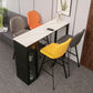 Stone Bar Table Modern Dining Table with Double Pedestal Base for Kitchen Dining Room Clearhalo 'Bar Furniture' 'Bar Tables' 'bar_tables' 'furn' 'furn_bar_tables' 'Furniture' 'furniture_bar_tables' 'Kitchen & Dining Furniture' 4952591