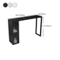 Stone Bar Table Modern Dining Table with Double Pedestal Base for Kitchen Dining Room Clearhalo 'Bar Furniture' 'Bar Tables' 'bar_tables' 'furn' 'furn_bar_tables' 'Furniture' 'furniture_bar_tables' 'Kitchen & Dining Furniture' 4952594