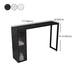 Stone Bar Table Modern Dining Table with Double Pedestal Base for Kitchen Dining Room Clearhalo 'Bar Furniture' 'Bar Tables' 'bar_tables' 'furn' 'furn_bar_tables' 'Furniture' 'furniture_bar_tables' 'Kitchen & Dining Furniture' 4952598