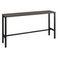 Traditional Luxury Bar Dining Table Stone Rectangle Bar Table with Trestle Base Grey Without Chairs Clearhalo 'Bar Furniture' 'Bar Tables' 'bar_tables' 'furn' 'furn_bar_tables' 'Furniture' 'furniture_bar_tables' 'Kitchen & Dining Furniture' 4952629