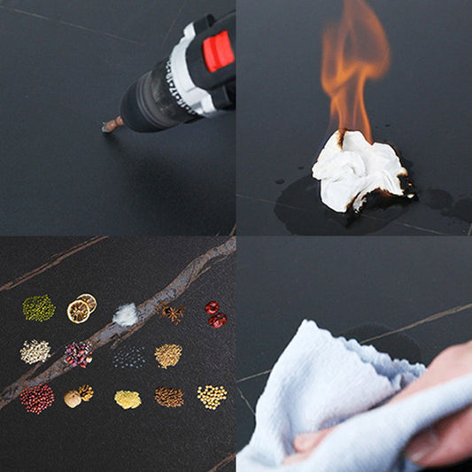 Traditional Luxury Bar Dining Table Stone Rectangle Bar Table with Trestle Base Clearhalo 'Bar Furniture' 'Bar Tables' 'bar_tables' 'furn' 'furn_bar_tables' 'Furniture' 'furniture_bar_tables' 'Kitchen & Dining Furniture' 4952634