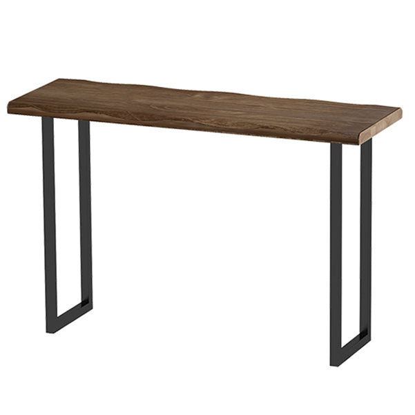 Pine Wood Bar Dining Table Industrial Bar Table with Sled Base for Balcony Without Chairs Clearhalo 'Bar Furniture' 'Bar Tables' 'bar_tables' 'furn' 'furn_bar_tables' 'Furniture' 'furniture_bar_tables' 'Kitchen & Dining Furniture' 4952780